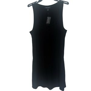 NWT White House Black Market Stunning Beaded Neckline Sleeveless Sheath Dress